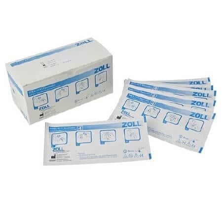 ZOLL 4pk ECG Electrodes 12 PACKS PER BOX - USA Supply