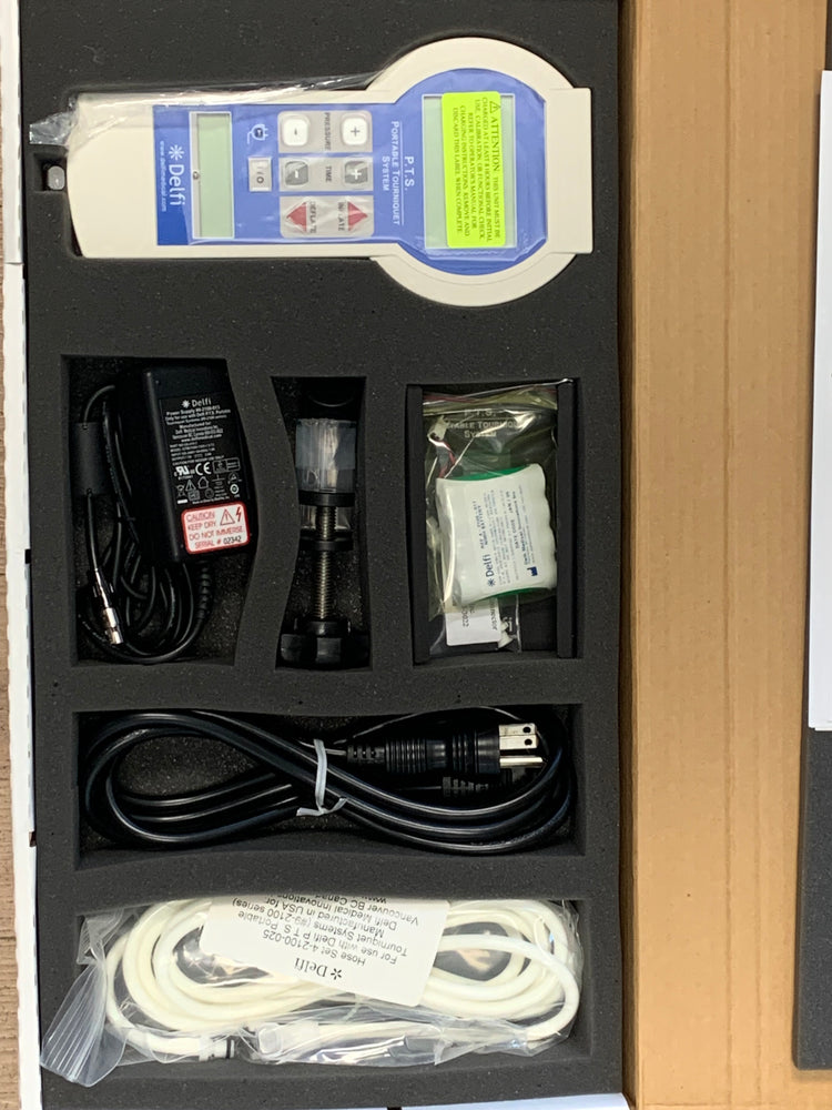 
                  
                    Delfi Medical P.T.S portable tourniquet system - model 9-2100-002
                  
                