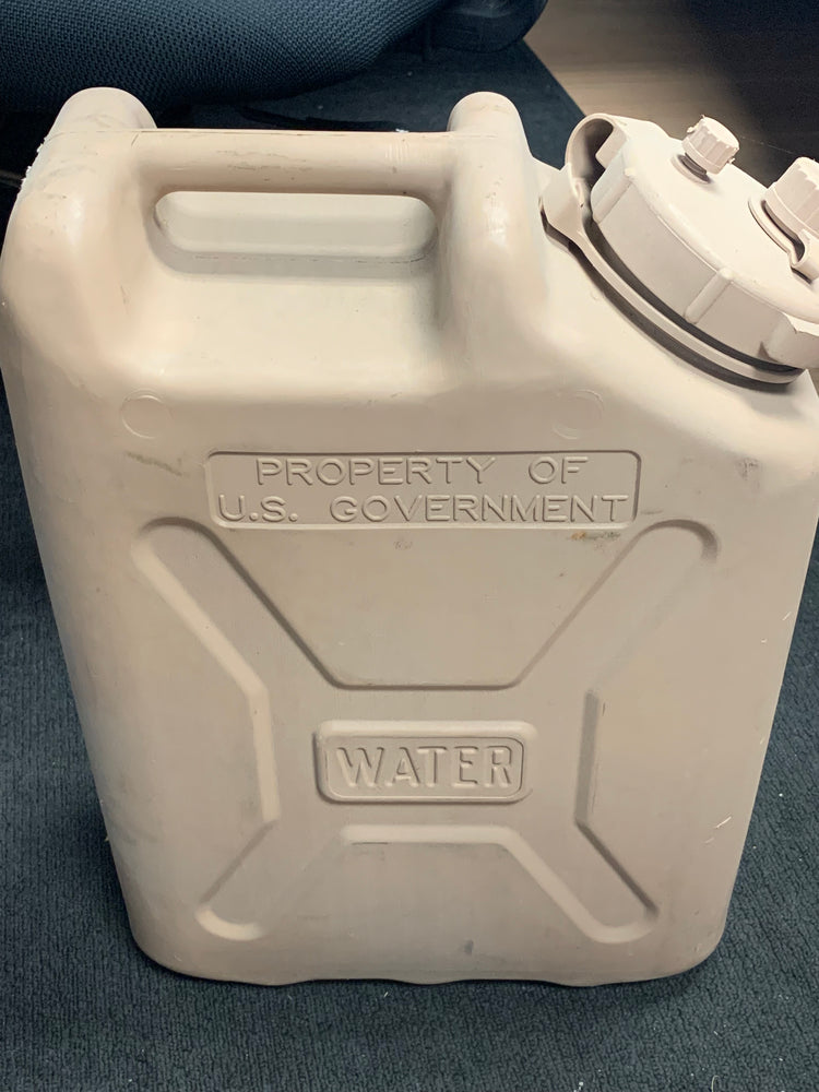 
                  
                    US Military Issue 5 Gallon Water Can Desert Tan
                  
                