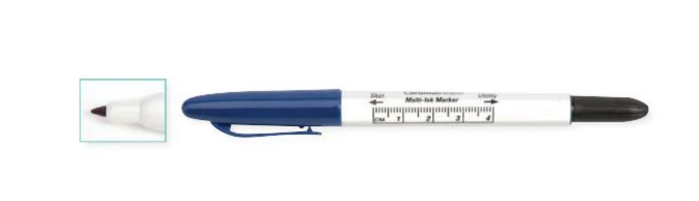Cardinal Health Dual Tip Marker with Ruler, 282215﻿-1F1 - USA Supply