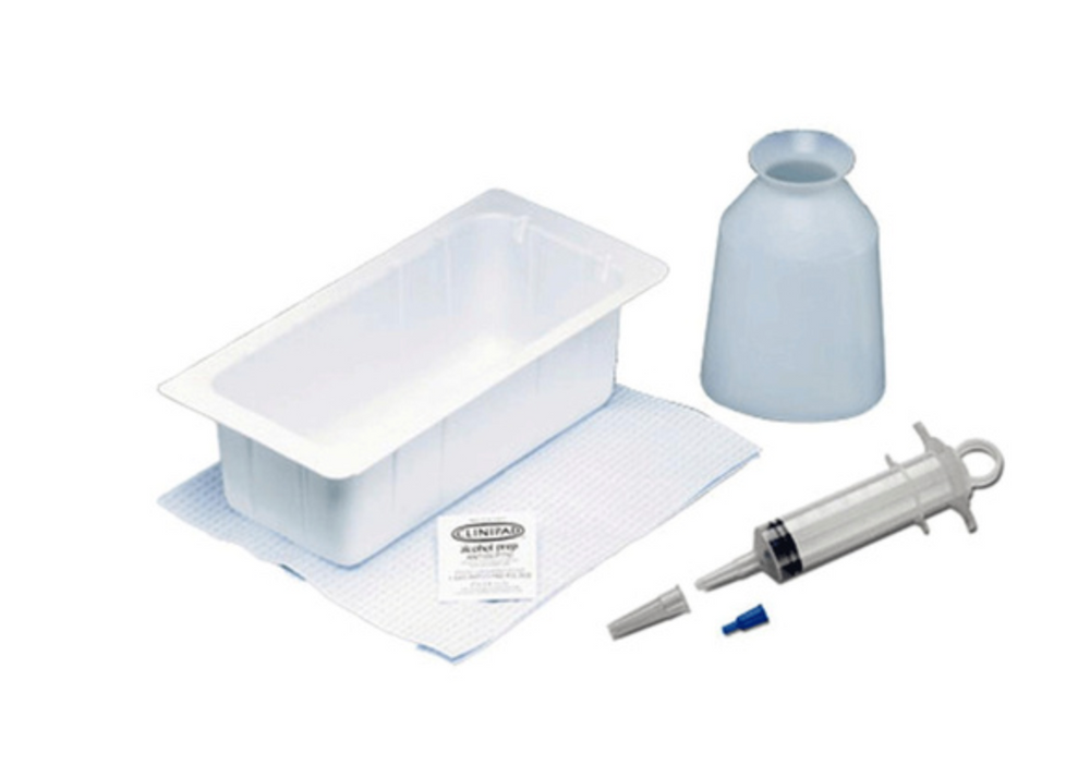 Bard Piston Irrigation Tray with 70cc Piston Syringe, 750307-1F1 - USA Supply