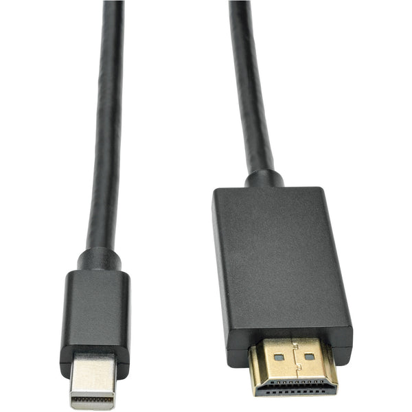 Tripp Lite Mini Displayport to HD Cable Adapter, MDP to HDMI (M/M), MDP2HDMI, 1080p, 6 ft. (P586-006-HDMI),Black