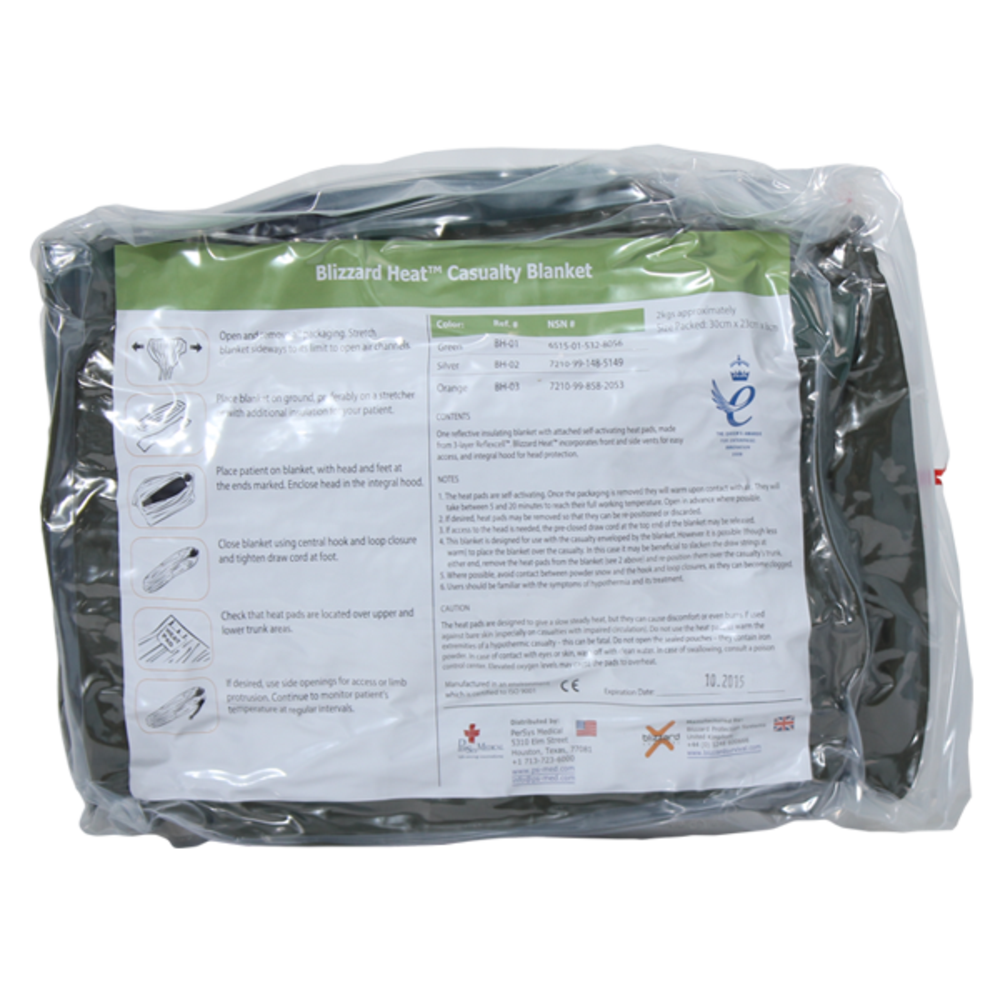 PERSYS BLIZZARD HEAT CASUALTY BLANKET - USA Supply