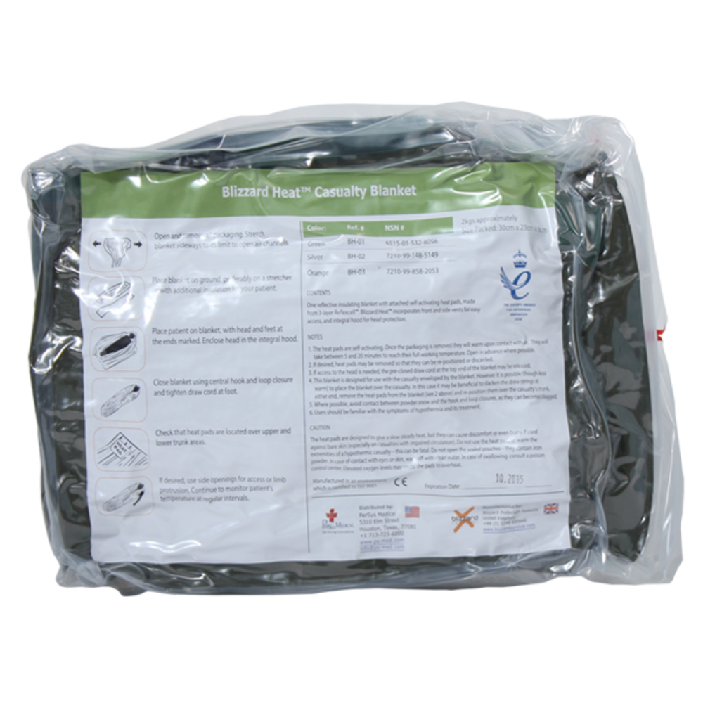 
                  
                    PERSYS BLIZZARD HEAT CASUALTY BLANKET - USA Supply
                  
                