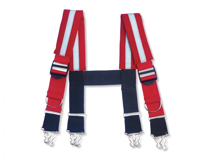 Arsenal GB5093 Red Suspenders-Quick Adj Reflect