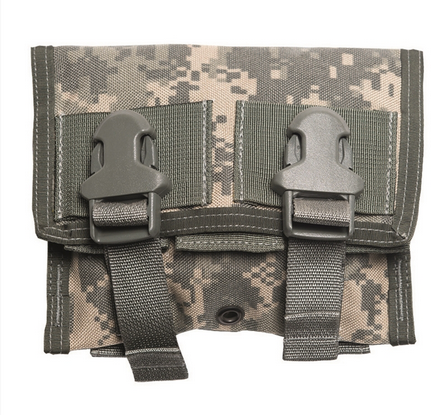 40MM TRIPLE POUCH - 40MM - ACU-DIGITAL - MILITARY SURPLUS - NEW great for airsoft and paintball