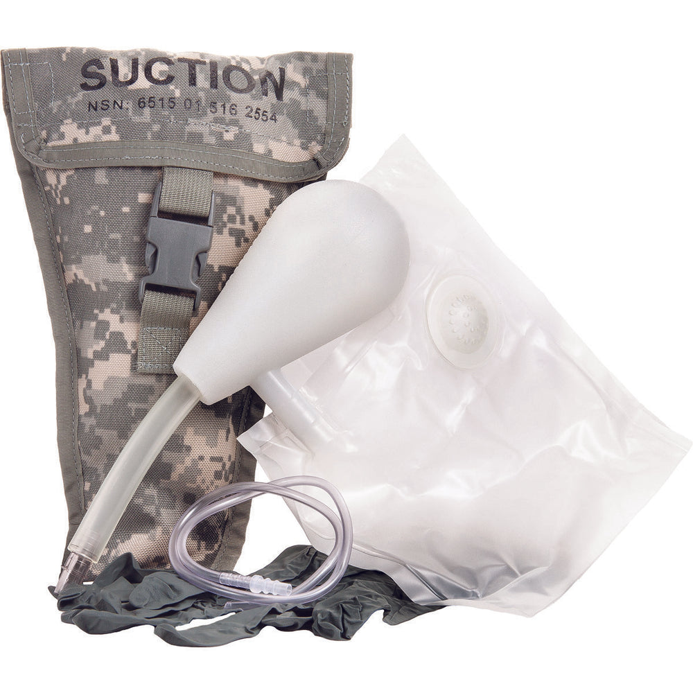 Curaplex® Tactical Field Suction Easy Kit and Digital Camo Case - USA Supply