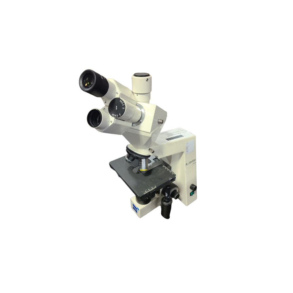 
                  
                    Zeiss Axioskop Trinocular Microscope w/ 3 NPL Objectives USED - USA Supply
                  
                