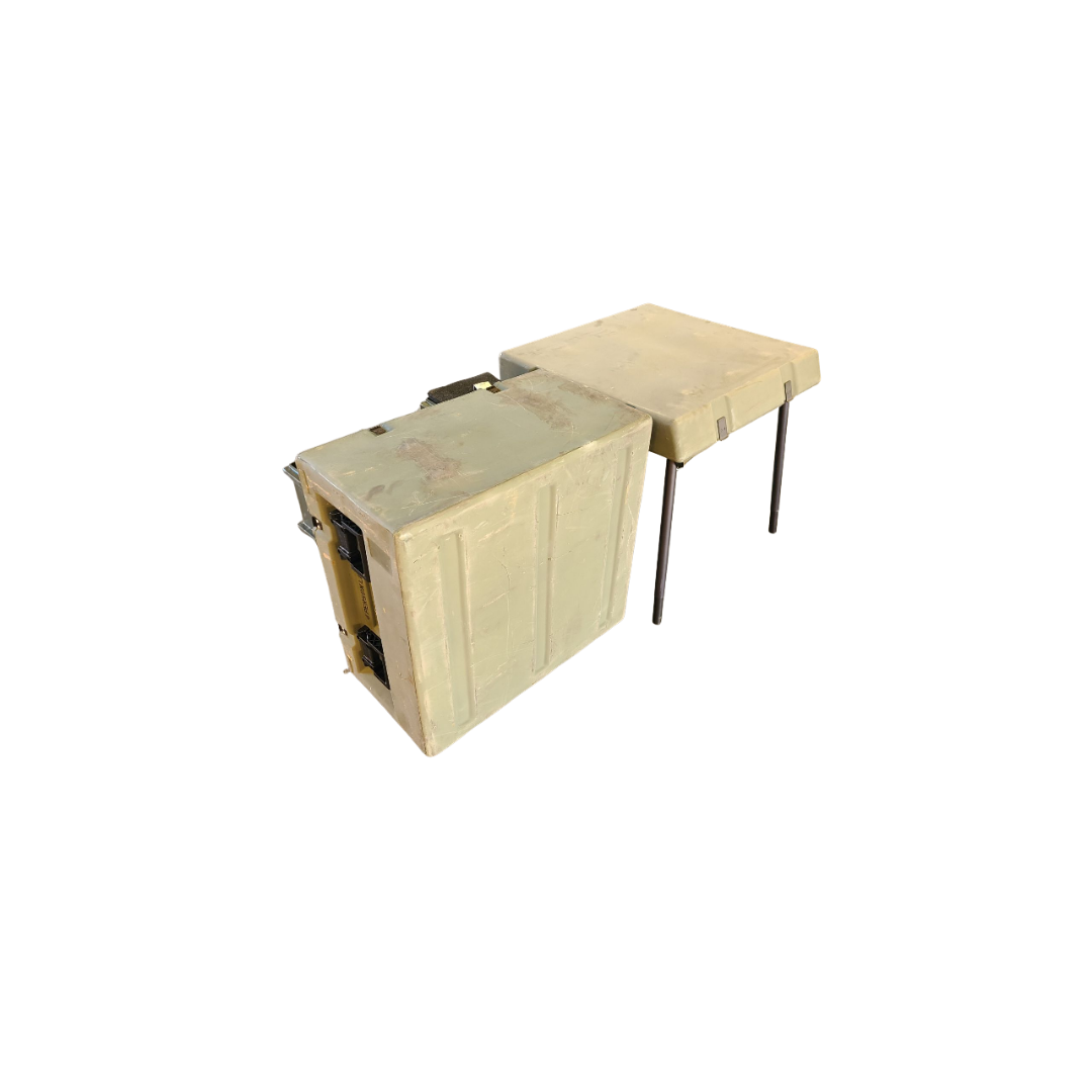 HARDIGG MILITARY CHAPLAIN FIELD DESK W/ UNIQUE FREE STANDING, ADJ HEIGHT DESK - USA Supply