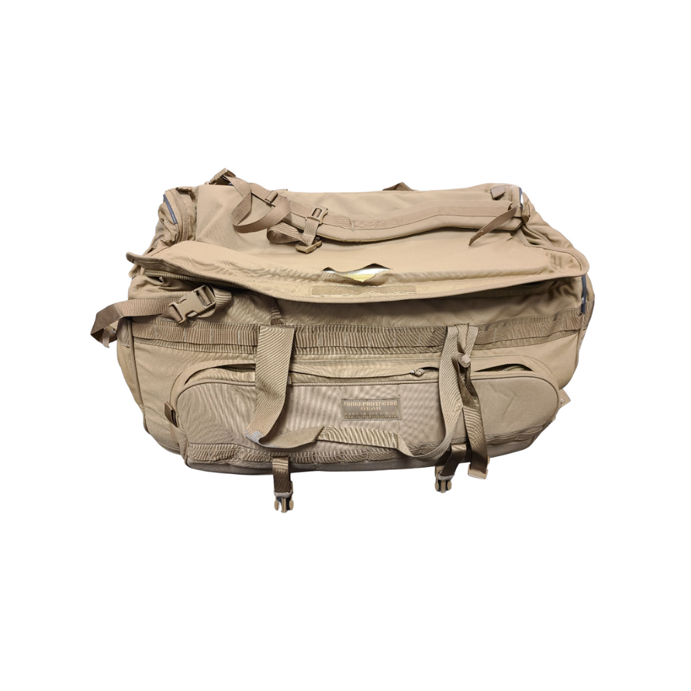 USMC FORCEPROTECTOR FOR 75 Gear Loadout Rolling Deployment Bag Backpack **Coyote great for airsoft and paintball - USA Supply