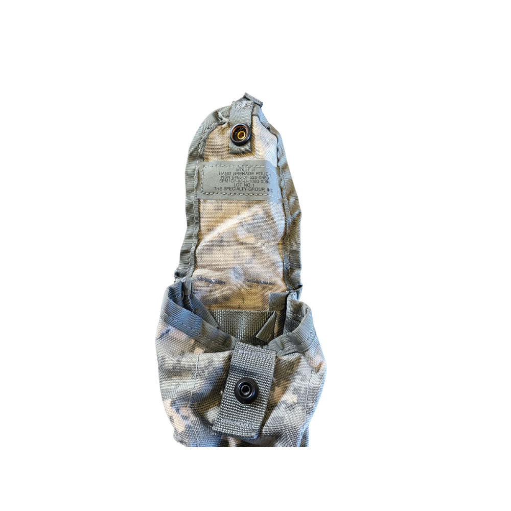 Molle 2 Hand grenade pouch digital camo great for airsoft and paintball - USA Supply