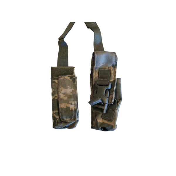 Single Magazine 9mm or 45mm Universal Pouch digital camo great for airsoft and paintball