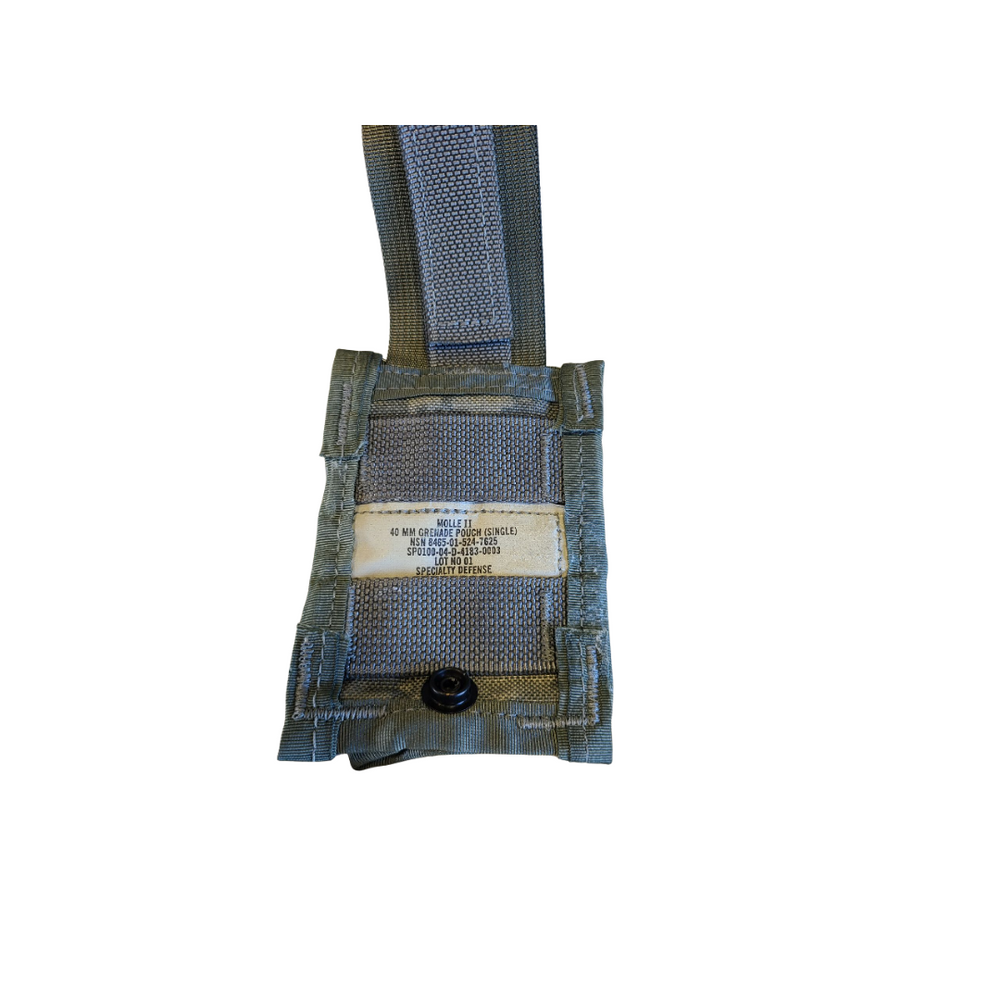40MM Single POUCH - 40MM - ACU-DIGITAL - MILITARY SURPLUS - NEW great for airsoft and paintball - USA Supply