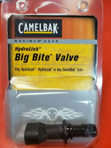 Big Bite Valve Camelbak Black HydroLink HYDROLOCK 90502 FITS ANY CAMELBAK - USA Supply