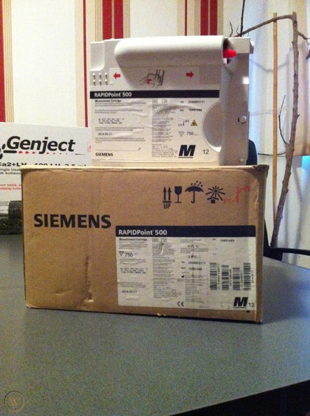 SIEMENS RAPIDPOINT 500 MEASUREMENT CARTRIDGE REAGENT 10491449 RP 500 Lactate Expired