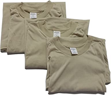 Skilcraft APPAREL MILITARY ARMY ISSUE DSCP GREEN PT T-SHIRT NEW 3 PACK MEMDIUM - USA Supply