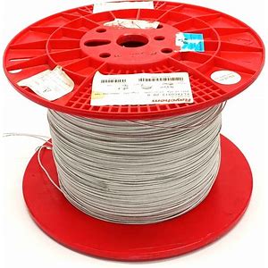 Raychem FLTXC0313-20-9 White Wire 20 AWG 600V 489019-000-(1300ft)