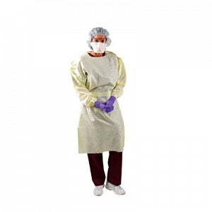 Kimberly-Clark Cover Gown, Yellow, Universal Size, 100/cs - USA Supply